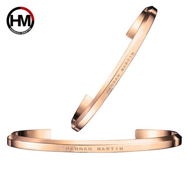2020 hanaah martin plating jewelry bracelet rose gold stainless steel u-shaped opening code men's and women's hundred bracelets, Black
2020 hanaah martin plating jewelry bracelet rose gold stainless steel u-shaped opening code men's and women's hundred bracelets, Black