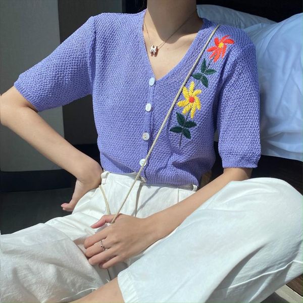 женщины v шеи тонкие свитера кардиганы lady вязание embroideried цветочные лето кардиган outwear crop top женский drop доставка, White;black
женщины v шеи тонкие свитера кардиганы lady вязание embroideried цветочные лето кардиган outwear crop top женский drop доставка, White;black