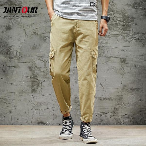 men's pants jantour 2021 cargo men harem regular fit track trousers fashion casual cotton quality clothes size 381, Black
men's pants jantour 2021 cargo men harem regular fit track trousers fashion casual cotton quality clothes size 381, Black