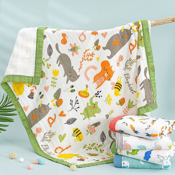 29 styles 110*120cm 4 and 6 layers swaddle muslin bamboo cotton kids children baby receiving blanket
29 styles 110*120cm 4 and 6 layers swaddle muslin bamboo cotton kids children baby receiving blanket