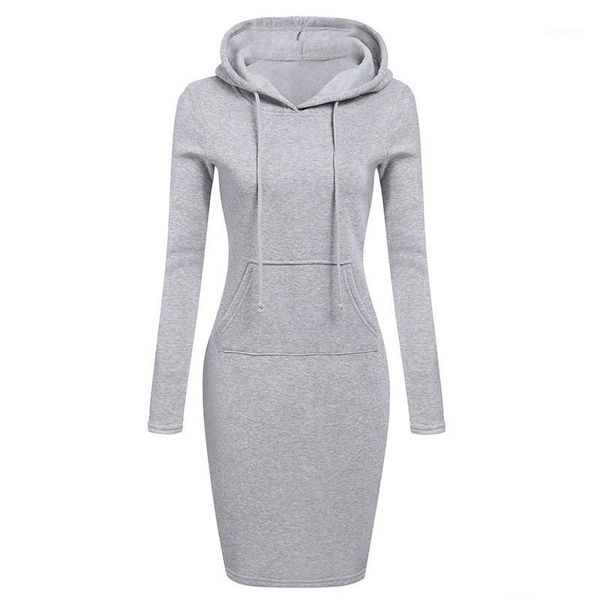 autumn winter warm sweatshirt long-sleeved dress woman clothing hooded collar pocket simple casual lady dress vesdies sweatshirt1, Black;gray
autumn winter warm sweatshirt long-sleeved dress woman clothing hooded collar pocket simple casual lady dress vesdies sweatshirt1, Black;gray