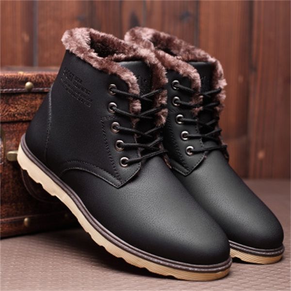 winter explosions men's high-shoes plus velvet warm tooling boots casual shoes classic wild models 201027, Black
winter explosions men's high-shoes plus velvet warm tooling boots casual shoes classic wild models 201027, Black