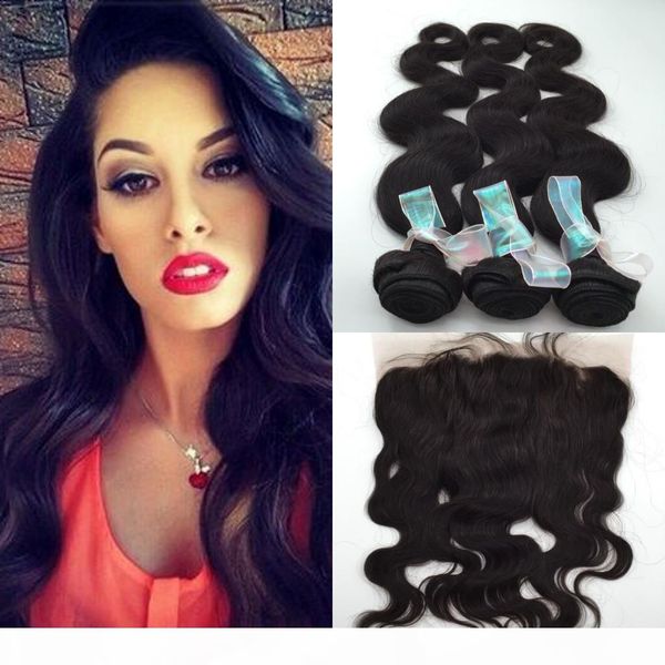 3pcs body wave weft hair with 1 lace front closure peruvian unprocessed body wave hair bundles with closure middle 3 part, Black
3pcs body wave weft hair with 1 lace front closure peruvian unprocessed body wave hair bundles with closure middle 3 part, Black
