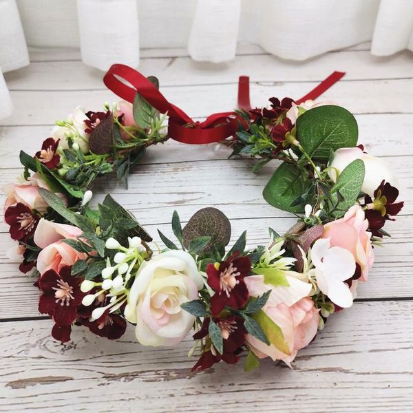 rose flowers crown festival headband women hair accessories headdress bridesmaid girl floral garland wedding floral qylxbp
rose flowers crown festival headband women hair accessories headdress bridesmaid girl floral garland wedding floral qylxbp