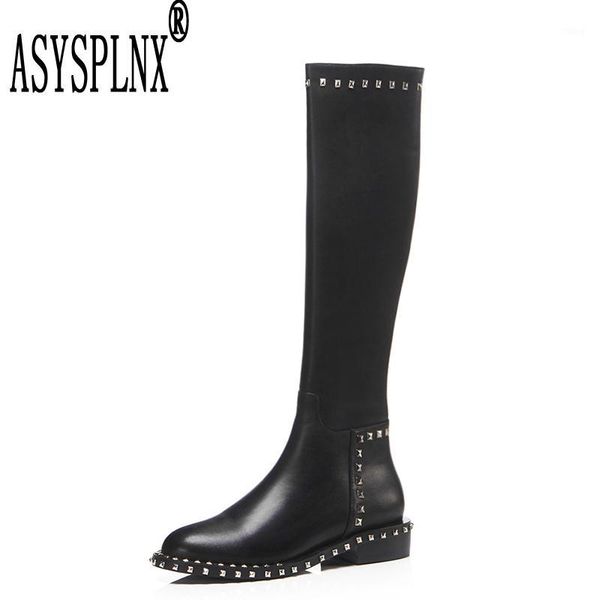 boots asysplnx 2021 winter -style fashion cow-leather knee-high riding-boots round-toe low-hight zip rivet women's shoes b1331, Black
boots asysplnx 2021 winter -style fashion cow-leather knee-high riding-boots round-toe low-hight zip rivet women's shoes b1331, Black