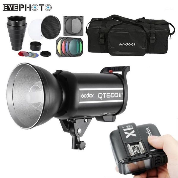 flashes godox studio light pography kit set with 1 * 600w strobe flash + wireless trigger transmitter for1
flashes godox studio light pography kit set with 1 * 600w strobe flash + wireless trigger transmitter for1