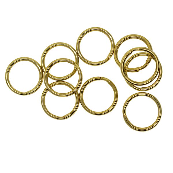 10 pieces round solid brass split key ring chain hook hardware keyrings keyschains connector bag charms clasp 20mm, White
10 pieces round solid brass split key ring chain hook hardware keyrings keyschains connector bag charms clasp 20mm, White