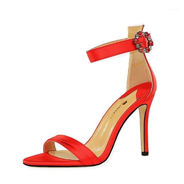 sandals 2021 summer silk women ankle strap high thin heel crystal fashion shoes silver ladies k03431, Black
sandals 2021 summer silk women ankle strap high thin heel crystal fashion shoes silver ladies k03431, Black