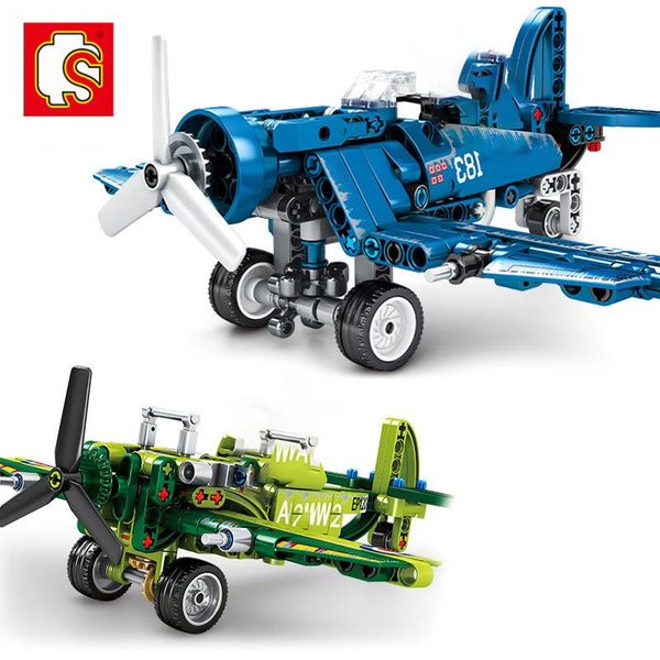 sembo military technic aircraft f4-u ww2 plane war ii spitfire fighter for assemble building blocks bricks kid kit toys children wmtyha 
sembo military technic aircraft f4-u ww2 plane war ii spitfire fighter for assemble building blocks bricks kid kit toys children wmtyha