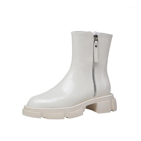 concise genuine leather thick high heels women winter boots leather round toe women pumps side zipper office lady shoes woman1, Black
concise genuine leather thick high heels women winter boots leather round toe women pumps side zipper office lady shoes woman1, Black