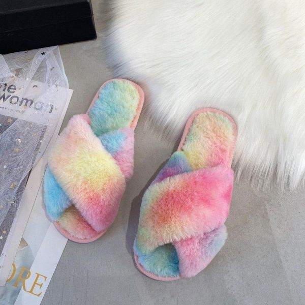 fashion winter multicolor women home slippers faux fur warm shoes furry slip on flats female house slides plush slippers 20201, Black
fashion winter multicolor women home slippers faux fur warm shoes furry slip on flats female house slides plush slippers 20201, Black