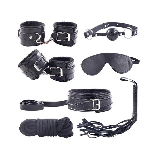 7 kit lovers toys products bed fuzzy furry gear 7 ball cuff for gag y200616 2019 collar set whip restraint bondage pieces/set rewl
7 kit lovers toys products bed fuzzy furry gear 7 ball cuff for gag y200616 2019 collar set whip restraint bondage pieces/set rewl