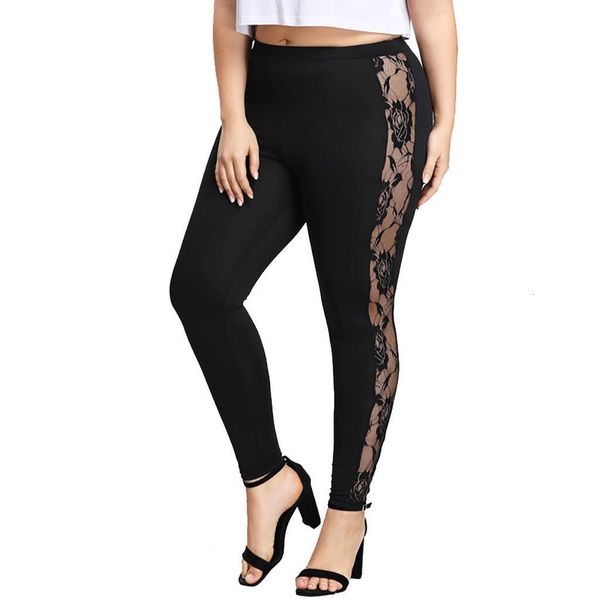 leggings women lace solid hollow out trousers push up plus size leggins elastic no transparent elasticity pencil pants, Black
leggings women lace solid hollow out trousers push up plus size leggins elastic no transparent elasticity pencil pants, Black