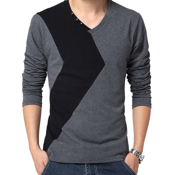 browon brand autumn mens t shirts fashion 2020 streetwear long sleeve v neck color patchwork cotton t shirt men q1219, White
browon brand autumn mens t shirts fashion 2020 streetwear long sleeve v neck color patchwork cotton t shirt men q1219, White