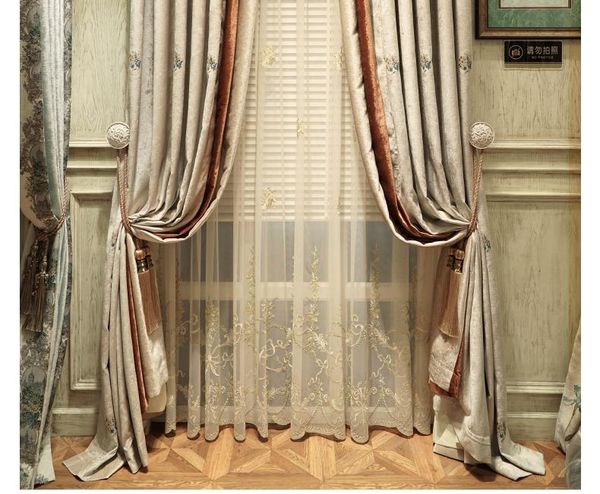 european luxury chenille living room curtains study bedroom minimalist modern upscale thick blackout curtains embroidery yarn
european luxury chenille living room curtains study bedroom minimalist modern upscale thick blackout curtains embroidery yarn