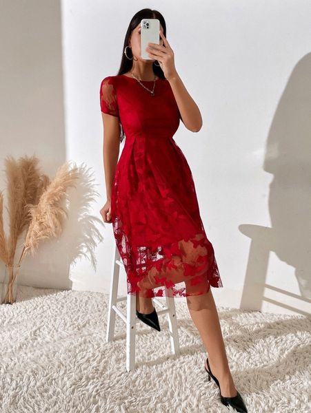 butterfly print popover hem dress a3m7#, Black;gray 
butterfly print popover hem dress a3m7#, Black;gray