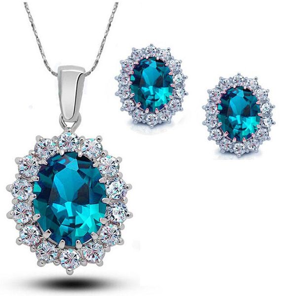 2021 fashion filled blue purple red green crystal christmas jewelry sets snowflake necklace earrings, Silver
2021 fashion filled blue purple red green crystal christmas jewelry sets snowflake necklace earrings, Silver