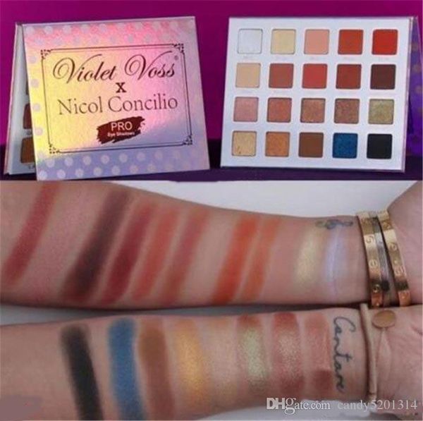 new makeup violet voss x nicol concilio pro eye shadow palette 20 color eyeshadow palette dhl shipping a08
new makeup violet voss x nicol concilio pro eye shadow palette 20 color eyeshadow palette dhl shipping a08
