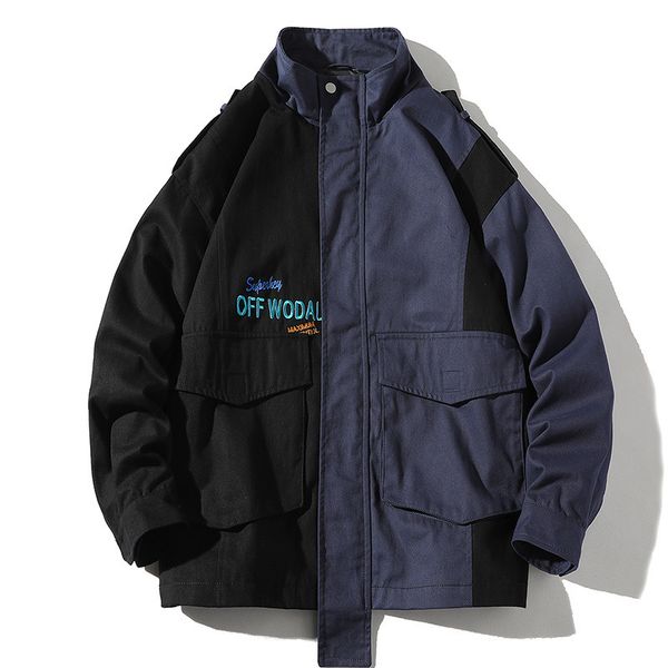 2021 new casual men's shredded hip hop spring streetwear embroidered letter cotton jacket hipster youth sweater i1wm wfj8, Black;brown
2021 new casual men's shredded hip hop spring streetwear embroidered letter cotton jacket hipster youth sweater i1wm wfj8, Black;brown