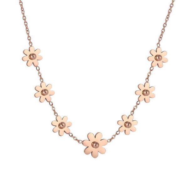 jioromy summer cute necklace for women titanium steel 7 flowers small daisies pendant necklace jewelry gifts chokers necklaces, Golden;silver
jioromy summer cute necklace for women titanium steel 7 flowers small daisies pendant necklace jewelry gifts chokers necklaces, Golden;silver