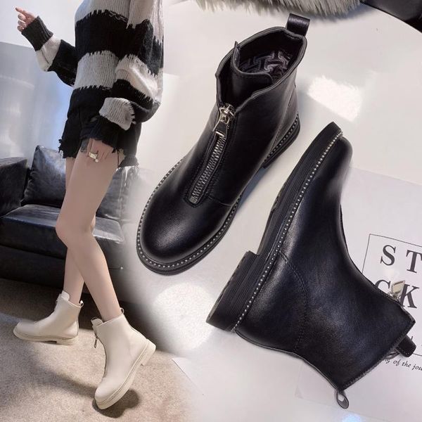 lady boots ankle booties women shoes woman winter shoes boots-women luxury designer zipper round toe flat heel ladies low 2020, Black
lady boots ankle booties women shoes woman winter shoes boots-women luxury designer zipper round toe flat heel ladies low 2020, Black