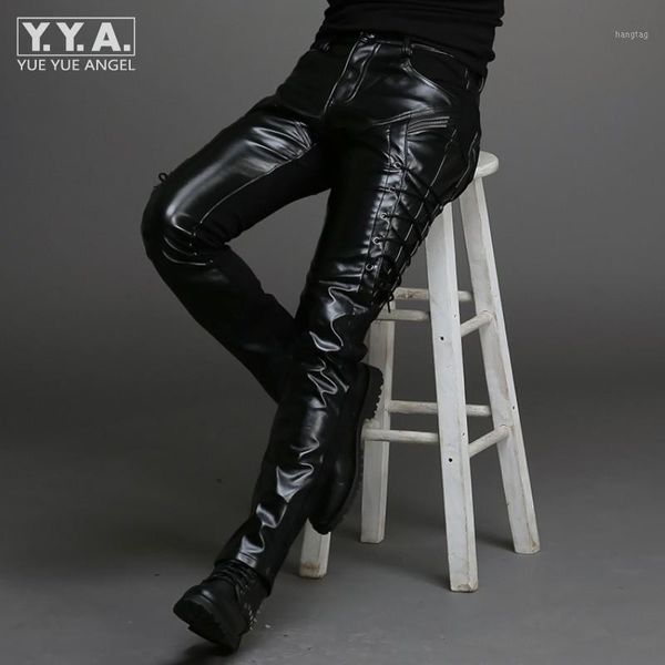 brand 2020 italy design mens cool motorcycle skinny black leather pants slim fit straight pants pantalon homme faux pu leather1
brand 2020 italy design mens cool motorcycle skinny black leather pants slim fit straight pants pantalon homme faux pu leather1