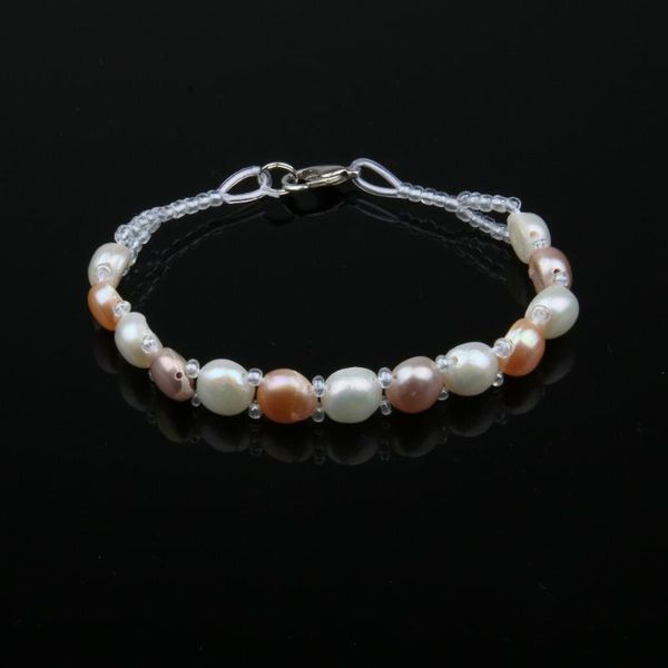 fashion charm bracelet pearl jewelry natural freshwater pearl crystal beads bracelet bangles holiday wedding, Black
fashion charm bracelet pearl jewelry natural freshwater pearl crystal beads bracelet bangles holiday wedding, Black