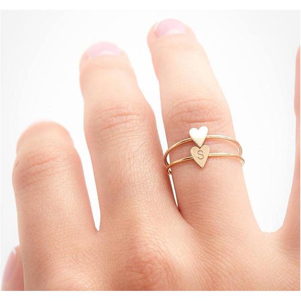 simple personality 26 letter ring european and american heart open ring whole sqczpg beauty888, Silver
simple personality 26 letter ring european and american heart open ring whole sqczpg beauty888, Silver