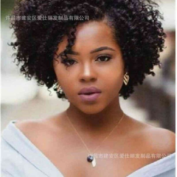 2021 new women's black small curly hair explosive chemical fiber wig head cover
2021 new women's black small curly hair explosive chemical fiber wig head cover