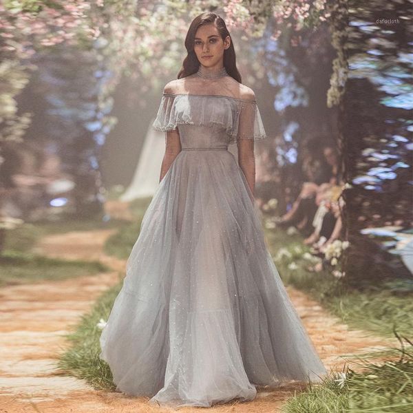 verngo a line evening dress long elegant prom dress grey tull party gowns formal abiti da cerimonia1, White;black 
verngo a line evening dress long elegant prom dress grey tull party gowns formal abiti da cerimonia1, White;black