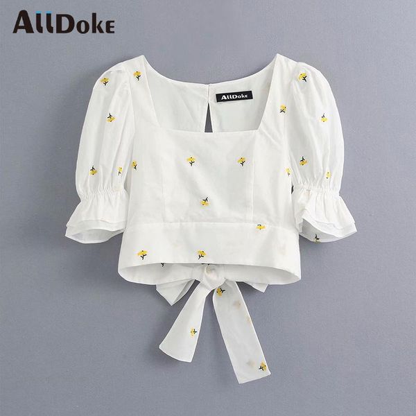 women's blouses & shirts alldoke white floral embroidery women blouse summer square collar lantern sleeve crop shirt ladies backle
women's blouses & shirts alldoke white floral embroidery women blouse summer square collar lantern sleeve crop shirt ladies backle