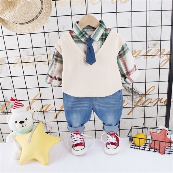 boys 4 years baby clothes with bowtie long sleeve children costumes for kids outfit vest plaid shirt denim pants c1016, White
boys 4 years baby clothes with bowtie long sleeve children costumes for kids outfit vest plaid shirt denim pants c1016, White