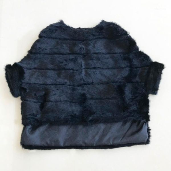 2019 fur coat bat sleeved fur jacket women's autumn winter natural pink short loose real coat female wsr4511, Black
2019 fur coat bat sleeved fur jacket women's autumn winter natural pink short loose real coat female wsr4511, Black