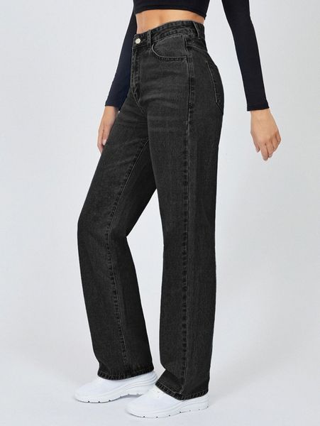 tall high waist light washed jeans 17s7#, Blue
tall high waist light washed jeans 17s7#, Blue