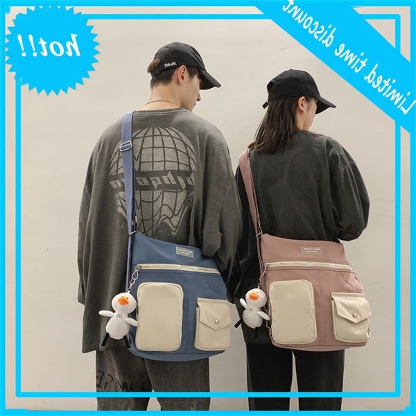 messenger men's and women's single shoulder large capacity canvas college students' class bag tooling forest department backp
messenger men's and women's single shoulder large capacity canvas college students' class bag tooling forest department backp