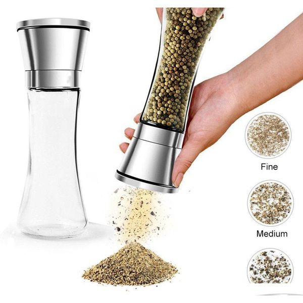 1 pieces premium stainless steel salt and pepper grinder 5 grade adjustable ceramic rotor salt and jllofu xhhair
1 pieces premium stainless steel salt and pepper grinder 5 grade adjustable ceramic rotor salt and jllofu xhhair