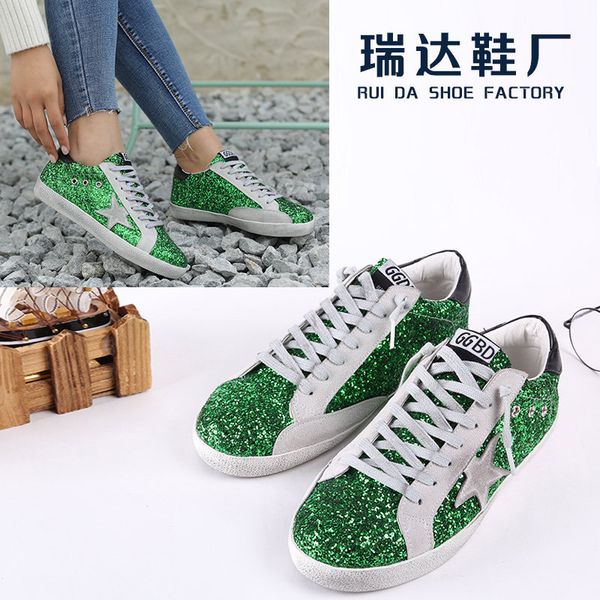 designer womens shoes 2020 new distressed star little dirty shoes sports casual flat lace-up sequins, Black
designer womens shoes 2020 new distressed star little dirty shoes sports casual flat lace-up sequins, Black