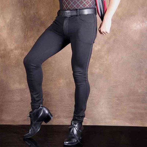 men plus size fashion high elastic leica pencil pants casual soft comfortble tight trousers erotic lingerie club gay, Black
men plus size fashion high elastic leica pencil pants casual soft comfortble tight trousers erotic lingerie club gay, Black