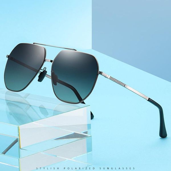 sopretty big frame men's pilot polarized metal sunglasses , male gradient tac lens oversized frames sun glasses for driving s196, White;black
sopretty big frame men's pilot polarized metal sunglasses , male gradient tac lens oversized frames sun glasses for driving s196, White;black