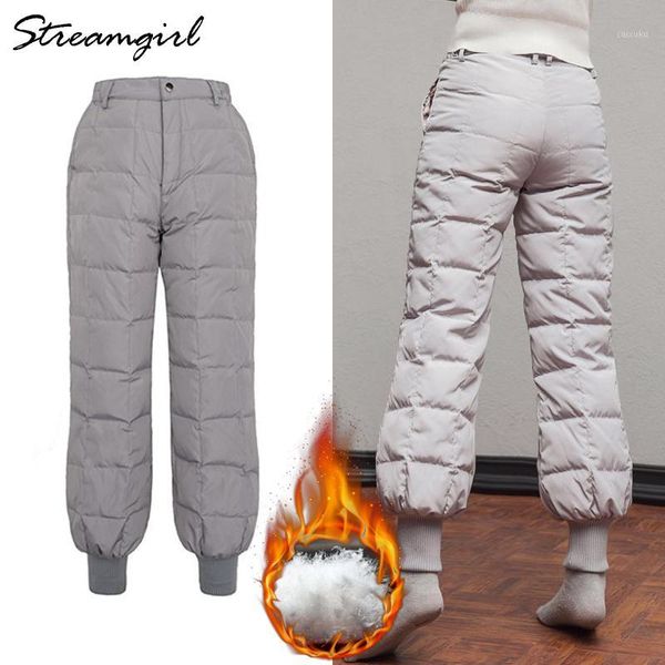 women thick down pants female black high waist warm women winter down feather pants plus size casual pant 2018 trousers1, Black;white
women thick down pants female black high waist warm women winter down feather pants plus size casual pant 2018 trousers1, Black;white