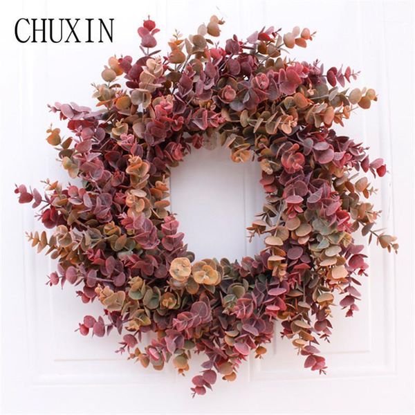46cm artificial christmas decoration garland plastic eucalyptus leaf garland home living room wall hanging wedding layout decor1
46cm artificial christmas decoration garland plastic eucalyptus leaf garland home living room wall hanging wedding layout decor1