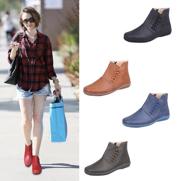 jintoho flat women's boots autumn winter new platform round head side zipper boots fashion youth trend woman shoes 8881, Black
jintoho flat women's boots autumn winter new platform round head side zipper boots fashion youth trend woman shoes 8881, Black