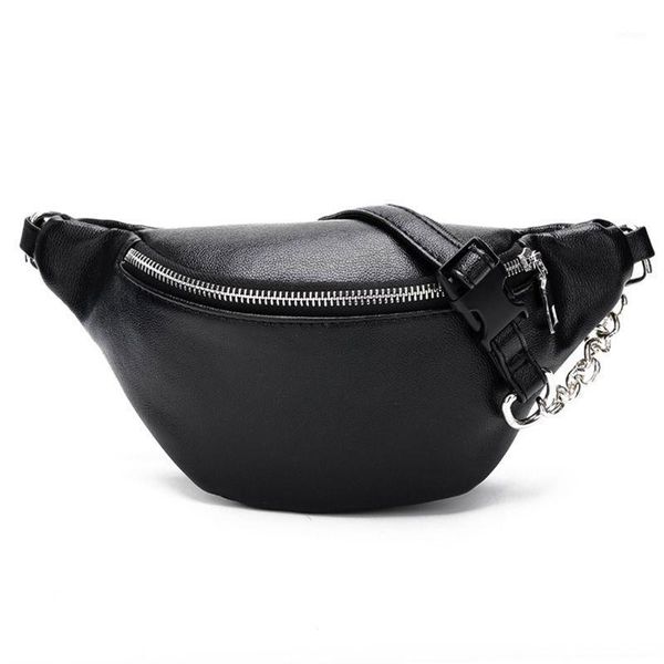 waist bags fashion leather fanny pack chest bag phone purse with metal chain for woman1
waist bags fashion leather fanny pack chest bag phone purse with metal chain for woman1