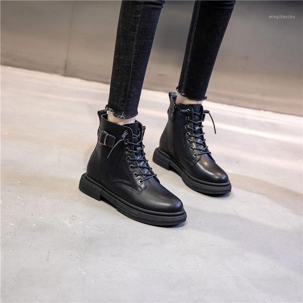 boots waterproof students in autumn and winter short with plush women's motorcycle fashionable versatile 1, Black
boots waterproof students in autumn and winter short with plush women's motorcycle fashionable versatile 1, Black