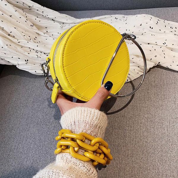 brand ddesigner mini round bag for women 2020 crocodile pattern handbag acrylic chain shoulder messenger bag girls clutch purses
brand ddesigner mini round bag for women 2020 crocodile pattern handbag acrylic chain shoulder messenger bag girls clutch purses