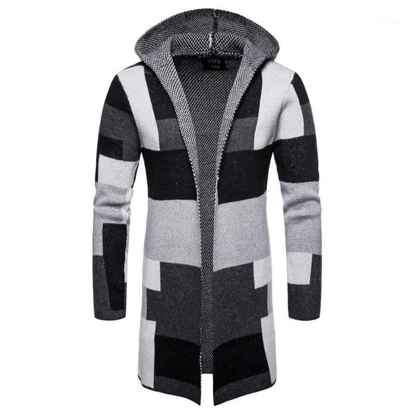 men striped cardigan coat sweaters hooded cloak long windbreaker cloak coat knitted sweater big size 5xl cardigans outerwear1, White;black
men striped cardigan coat sweaters hooded cloak long windbreaker cloak coat knitted sweater big size 5xl cardigans outerwear1, White;black