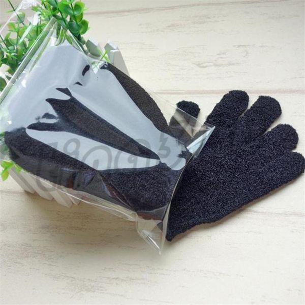 black nylon body exfoliating cleaning shower glove five fingers bath bathroom gloves home supplies t2i337-2
black nylon body exfoliating cleaning shower glove five fingers bath bathroom gloves home supplies t2i337-2