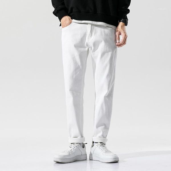 men skinny leg loose casual jeans trousers male streetwear vintage hip hop straight denim trouser pant1, Blue
men skinny leg loose casual jeans trousers male streetwear vintage hip hop straight denim trouser pant1, Blue