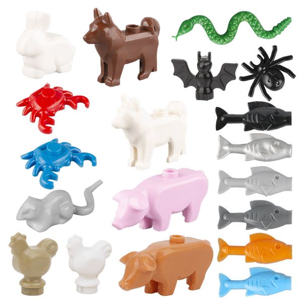 animal city building blocks plant crab fish spider snake bat dogs zoo friends figures parts accessories brick toys for children
animal city building blocks plant crab fish spider snake bat dogs zoo friends figures parts accessories brick toys for children