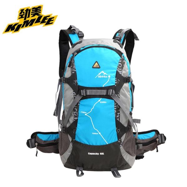 kimlee 40l outdoor sport bag rucksack waterproof climbing camping travel hiking mountaineering trekking backpack with rain cover
kimlee 40l outdoor sport bag rucksack waterproof climbing camping travel hiking mountaineering trekking backpack with rain cover